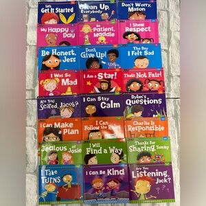 Lakeshore Books Self Control Self Esteem Feelings Books (24)